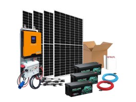Kit Solar de Lítio 3000W para o verão e fins de semana | Damia Solar