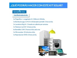 Comprar Kit Solar de Litio 2000W para Uso Diario