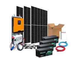 Comprar Kit Solar de Litio 2000W para Uso Diario