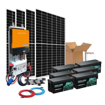 Comprar kit solar de lítio 3000W para Uso Diário