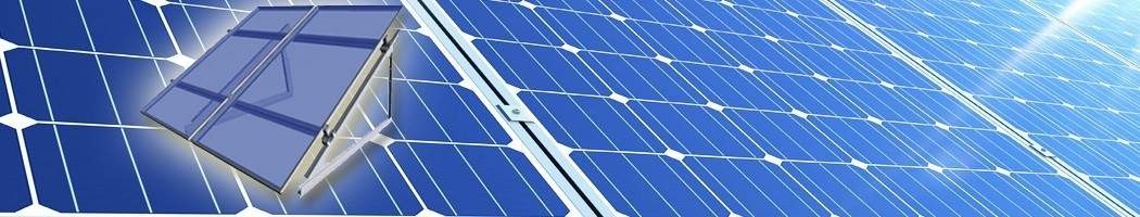 Estructuras para placas solares en superficie plana | Damia Solar